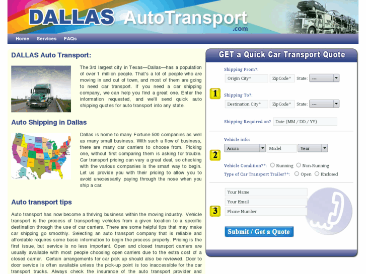 www.dallas-autotransport.com