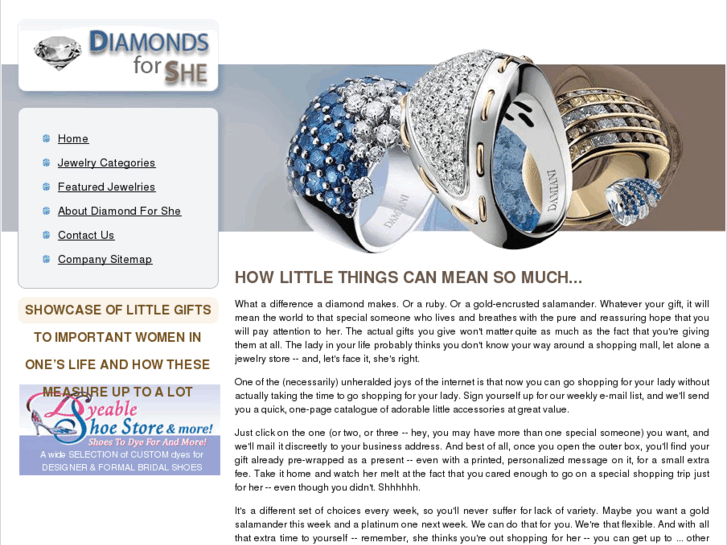 www.diamondsforshe.com