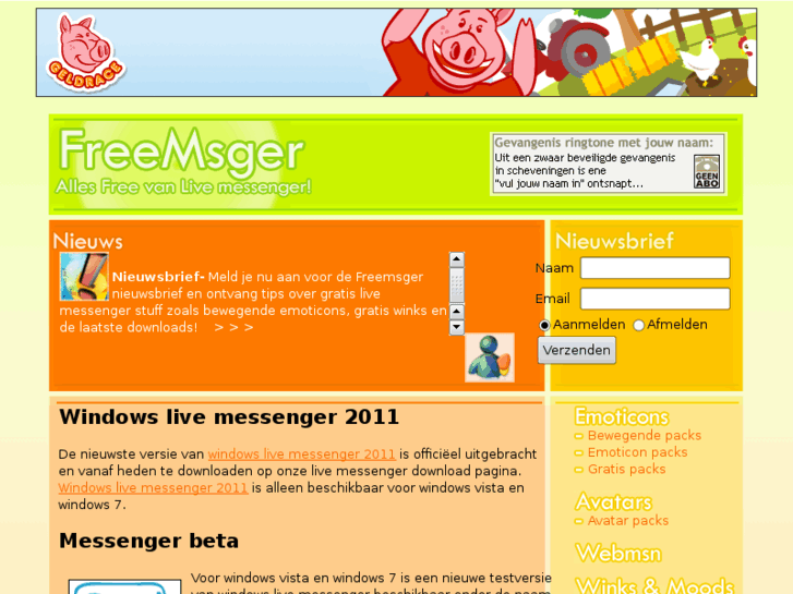 www.freemsger.nl