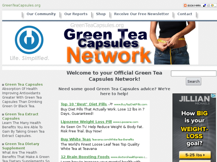 www.greenteacapsules.org