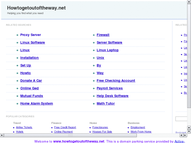 www.howtogetoutoftheway.net