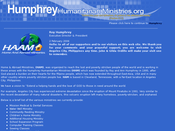 www.humphreyhumanitarianministries.org