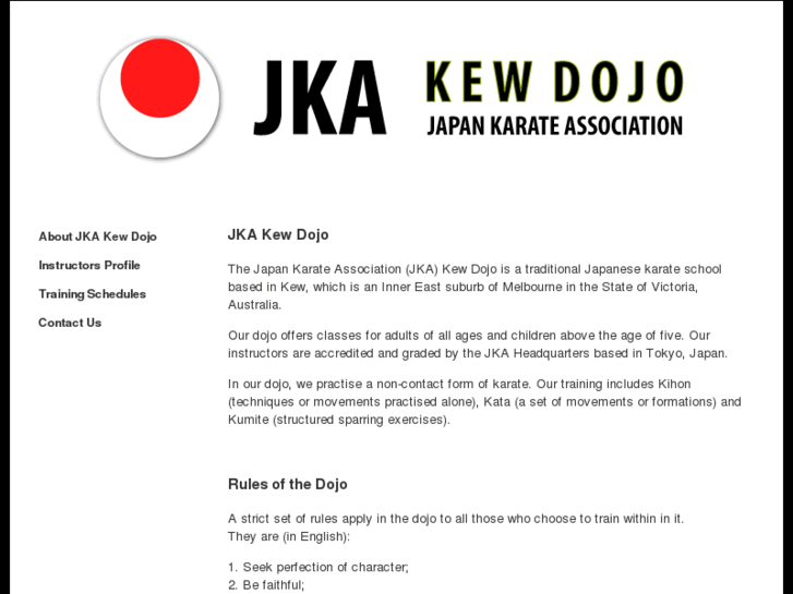 www.jkakewdojo.com