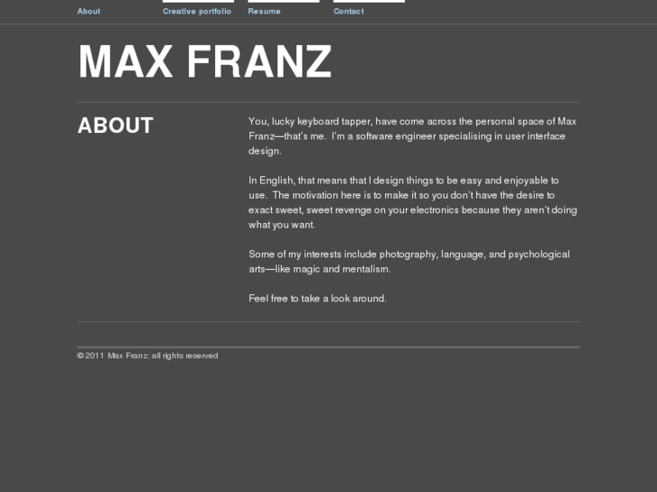 www.maxfranz.com