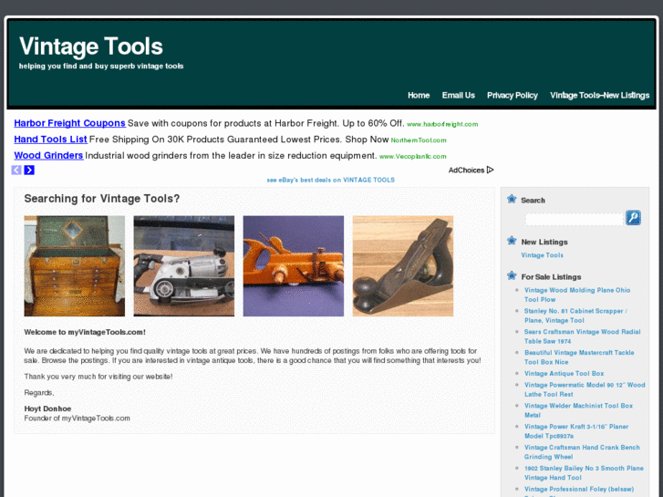 www.myvintagetools.com