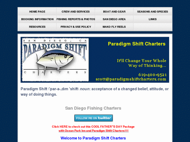 www.paradigmshiftcharters.com