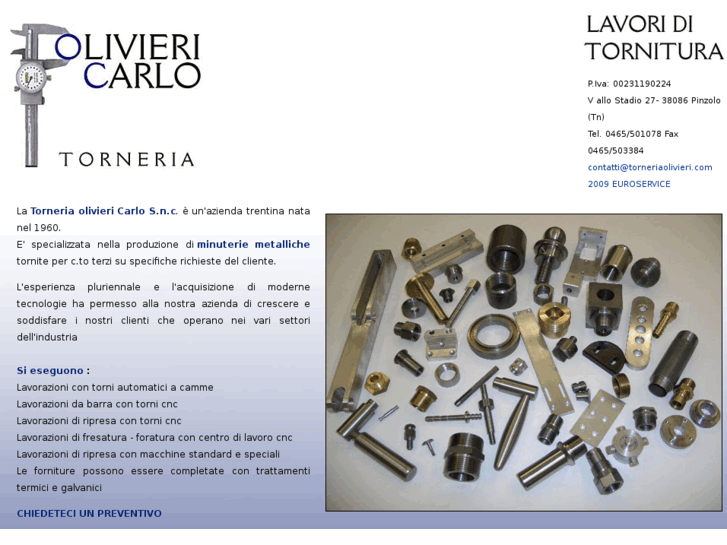 www.torneriaolivieri.com