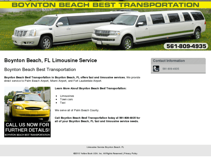 www.boyntonbeachlimoandtaxi.com