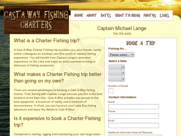 www.castaway-charters.com