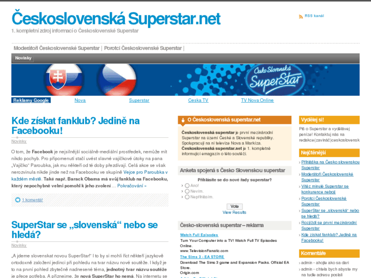 www.ceskoslovenskasuperstar.net