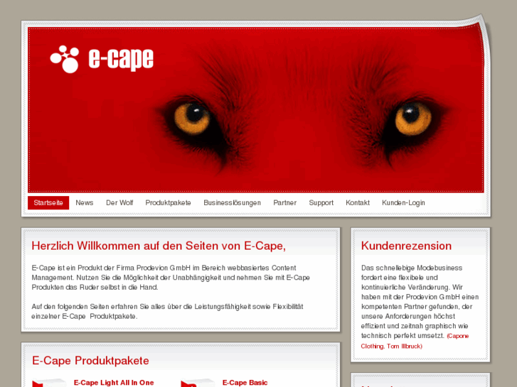 www.e-cape.de