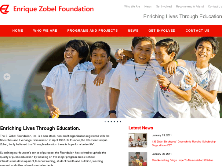 www.enriquezobelfoundation.org