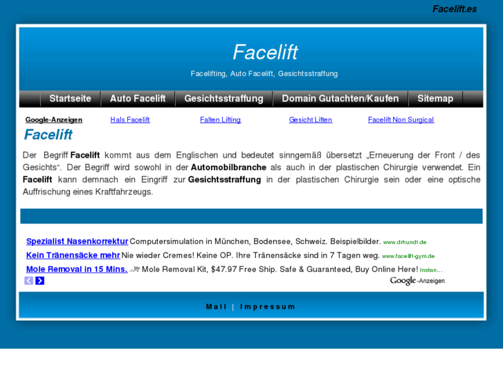 www.facelift.es