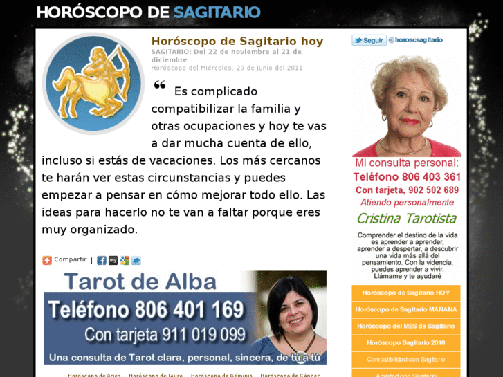 www.horoscopodesagitario.com