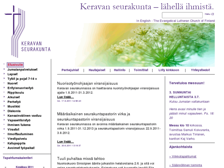 www.keravanseurakunta.fi