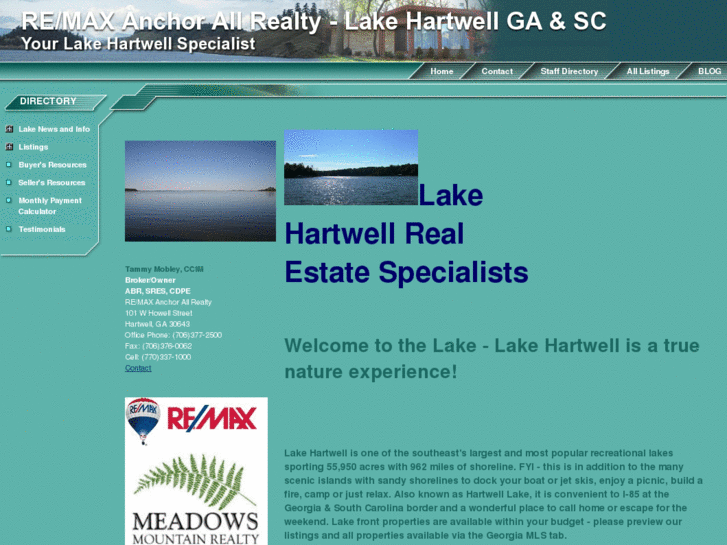 www.lakehartwell4u.com