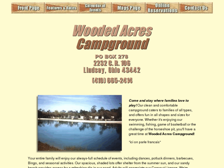 www.woodedacrescampground.com