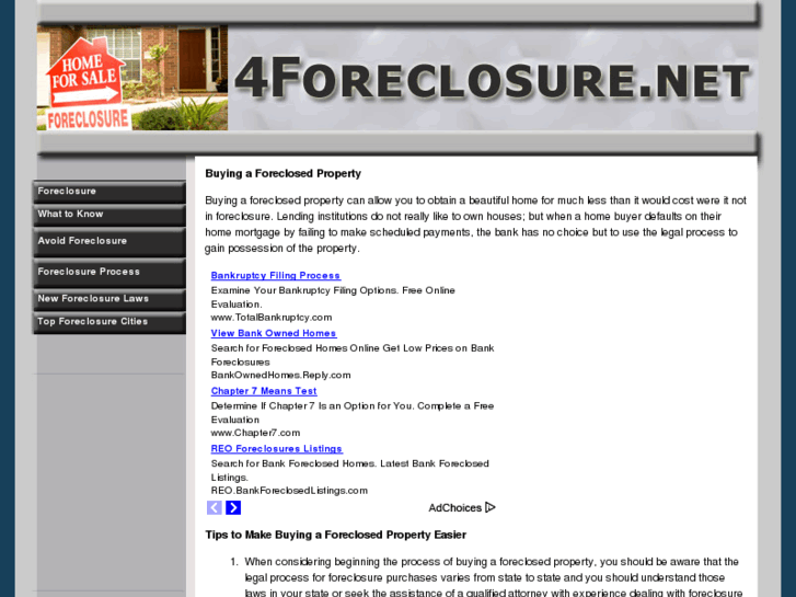 www.4foreclosure.net