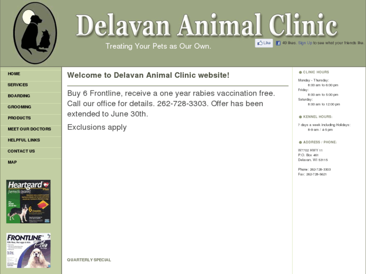 www.delavananimalclinic.com