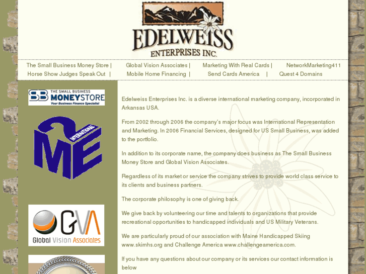 www.edelweissenterprisesinc.com