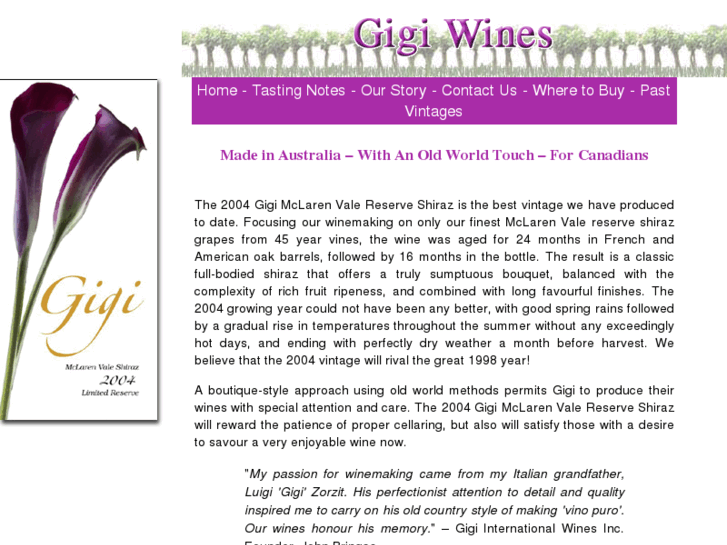 www.gigiwines.com