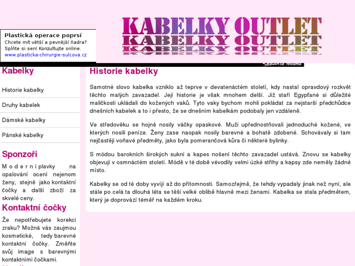 www.kabelkyoutlet.cz