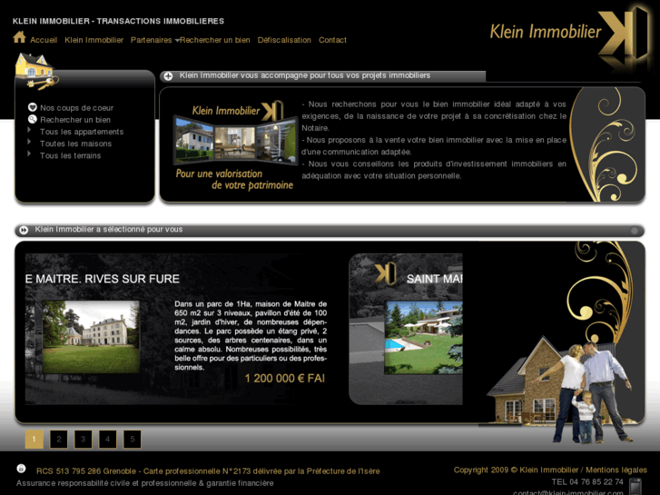 www.klein-immobilier.com