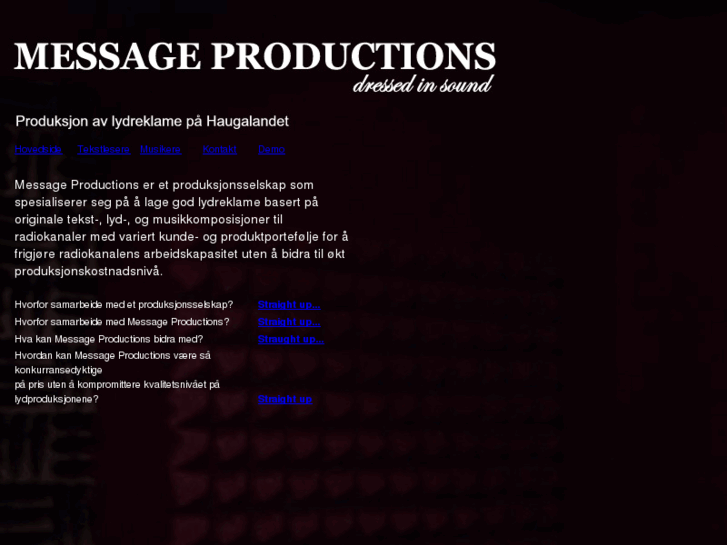 www.messageproductions.com