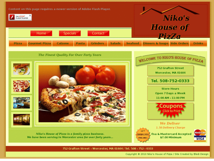 www.nikoshouseofpizza.com