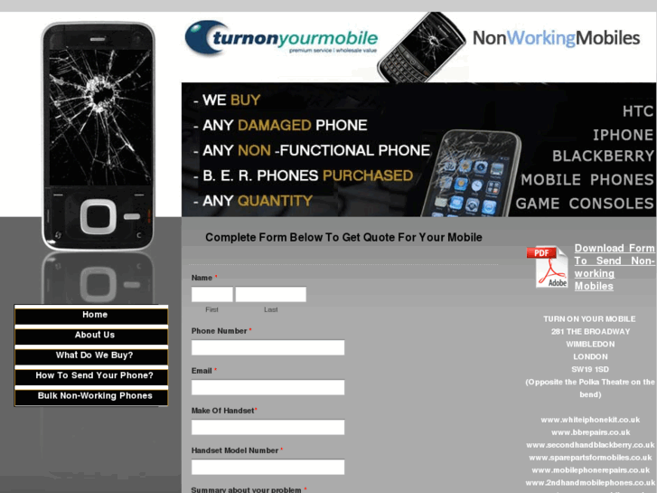 www.nonworkingmobiles.com