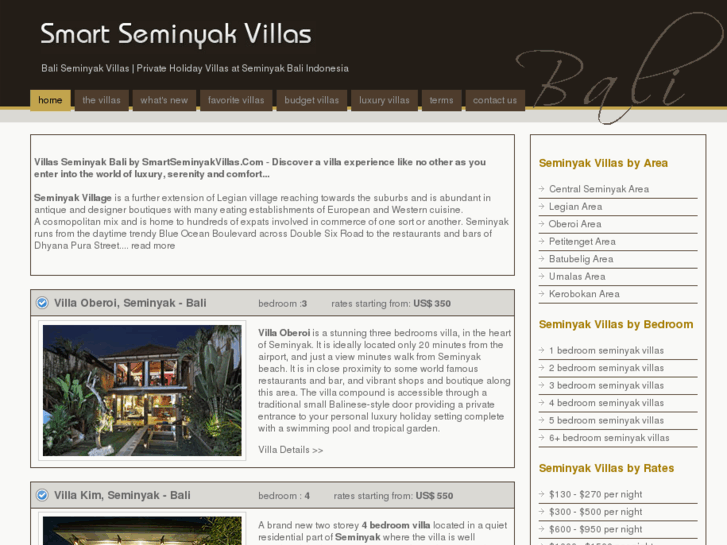 www.smartseminyakvillas.com