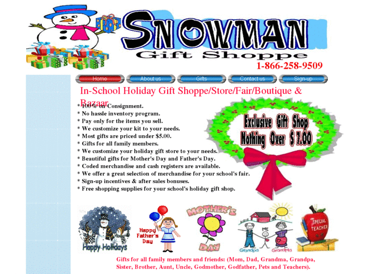 www.snowmangiftshoppe.com