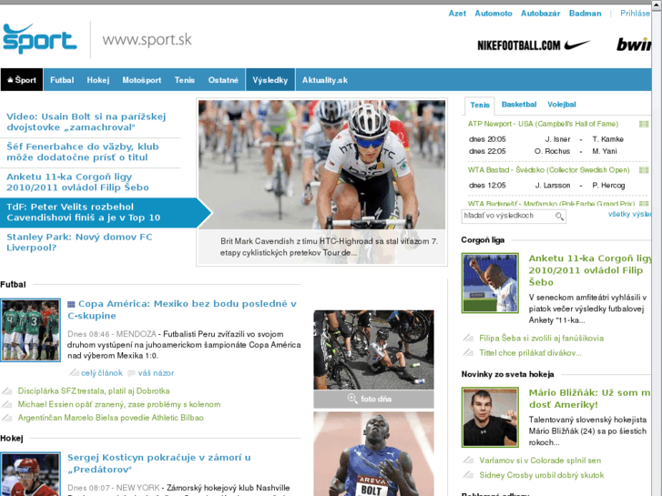 www.sport.sk