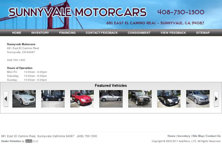 www.sunnyvalemotorcars.com