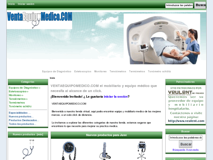 www.ventaequipomedico.com