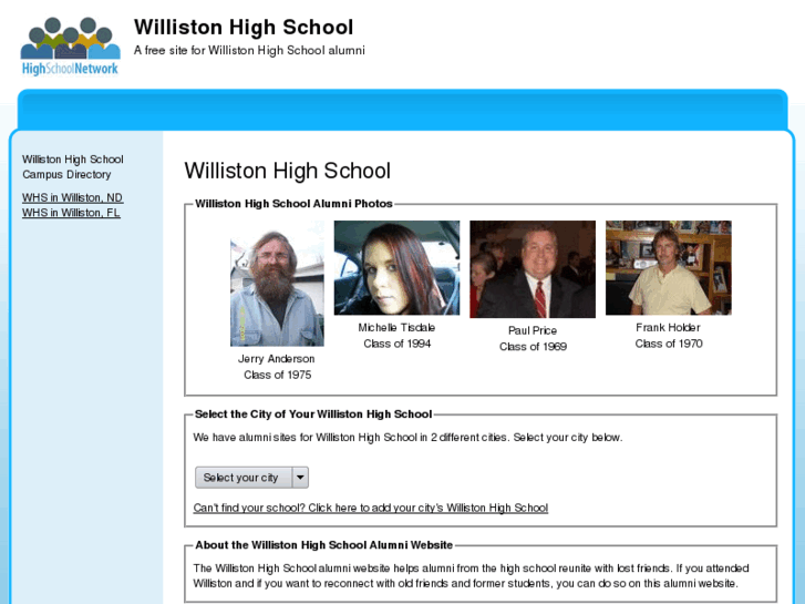 www.willistonhighschool.org