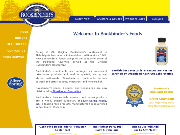 www.bookbindersfoods.com