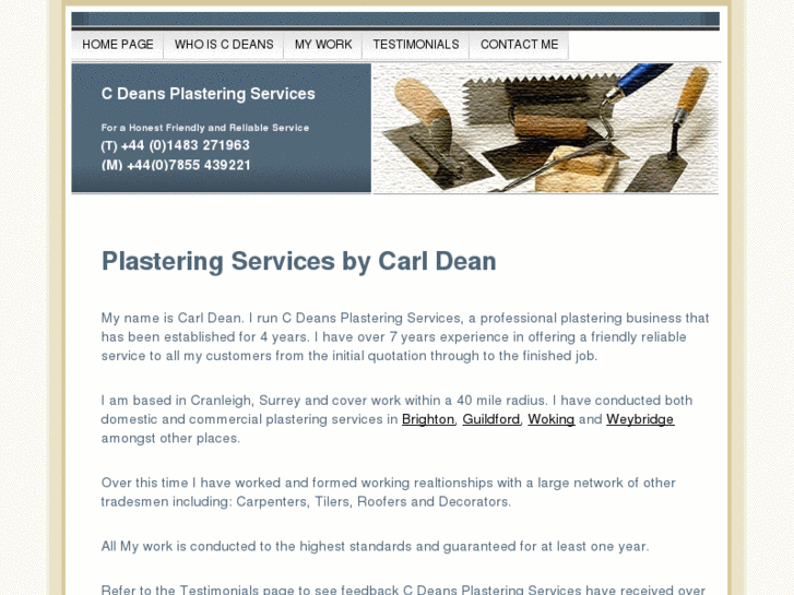 www.c-deansplasteringservices.com