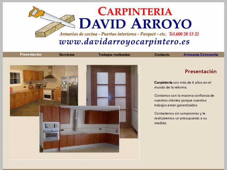 www.davidarroyocarpintero.es