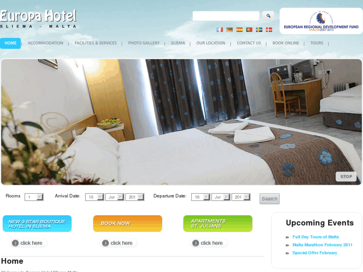 www.europahotel-malta.com