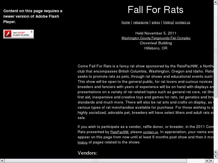 www.fallforrats.com