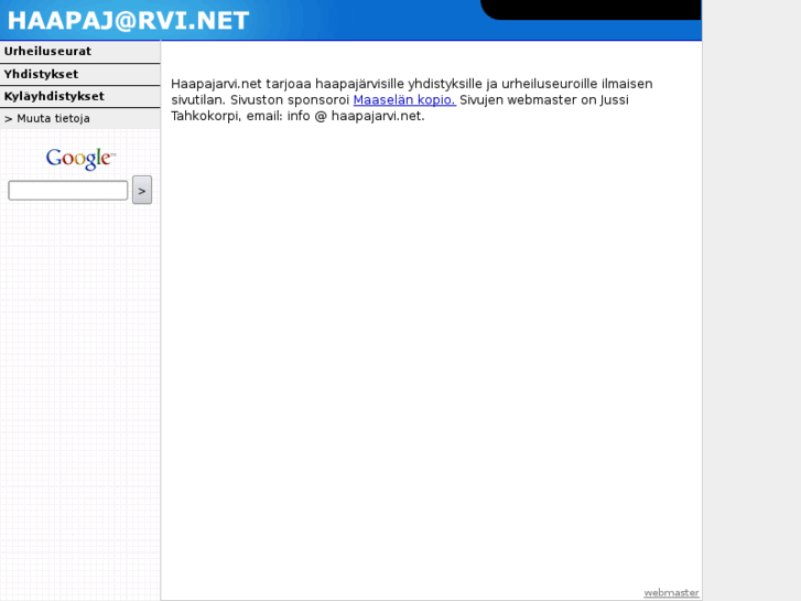 www.haapajarvi.net