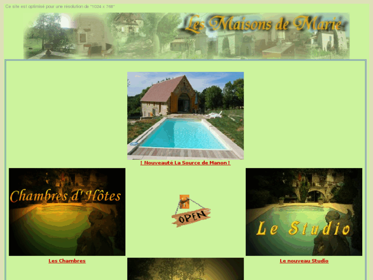 www.lesmaisonsdemarie.com