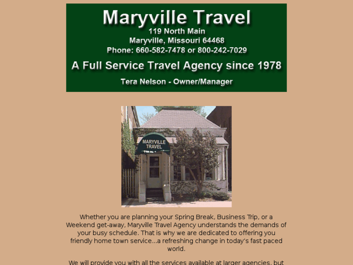 www.maryvilletravel.com