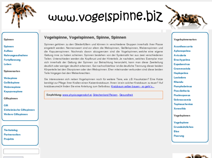 www.vogelspinne.biz