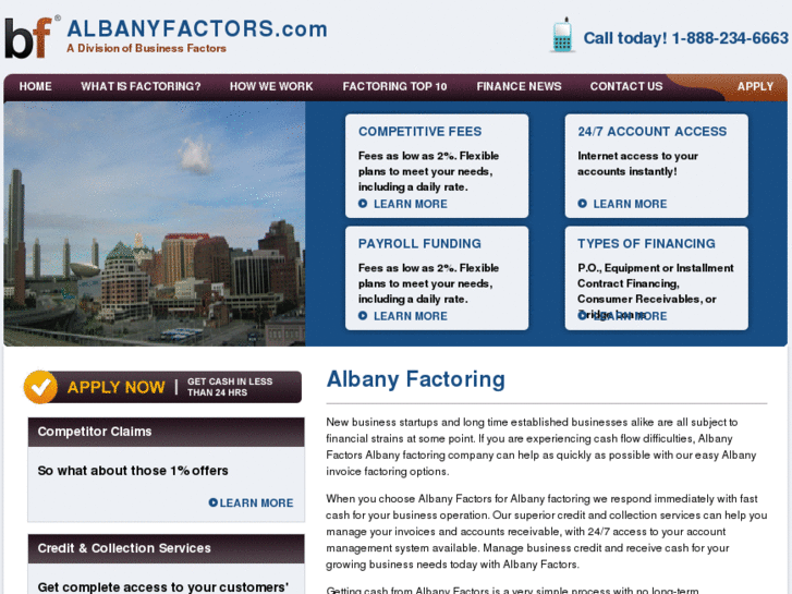 www.albanyfactors.com