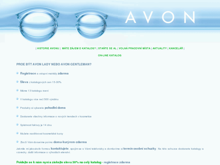 www.avon-registrace.cz