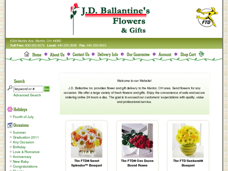 www.ballantineflowers.com