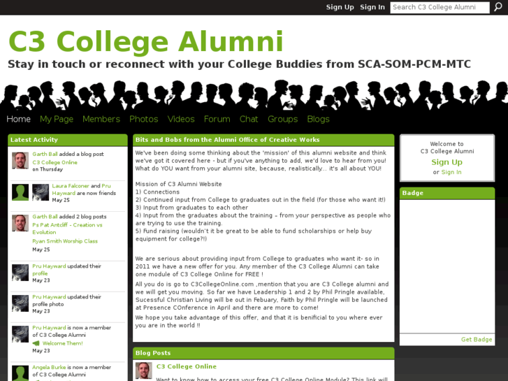 www.c3collegealumni.com