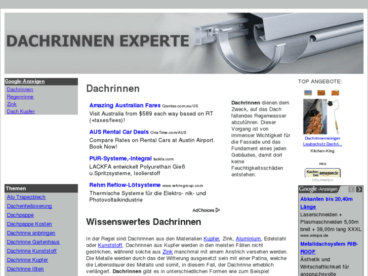 www.dachrinnen-experte.info